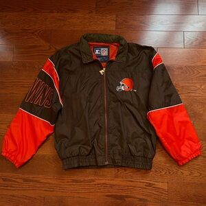 Vintage Starter Cleveland Browns Windbreaker Jacket